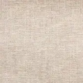 Acrylic fabric sample, pastel coconut color, dense rectilinear weave with a slightly rough matte texture and visible grid structure.